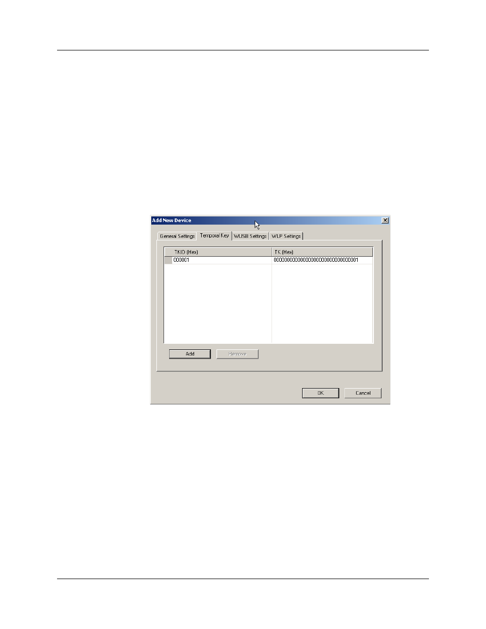 Figure 9.34 temporal key tab | Teledyne LeCroy UWBTracer User Manual User Manual | Page 151 / 334