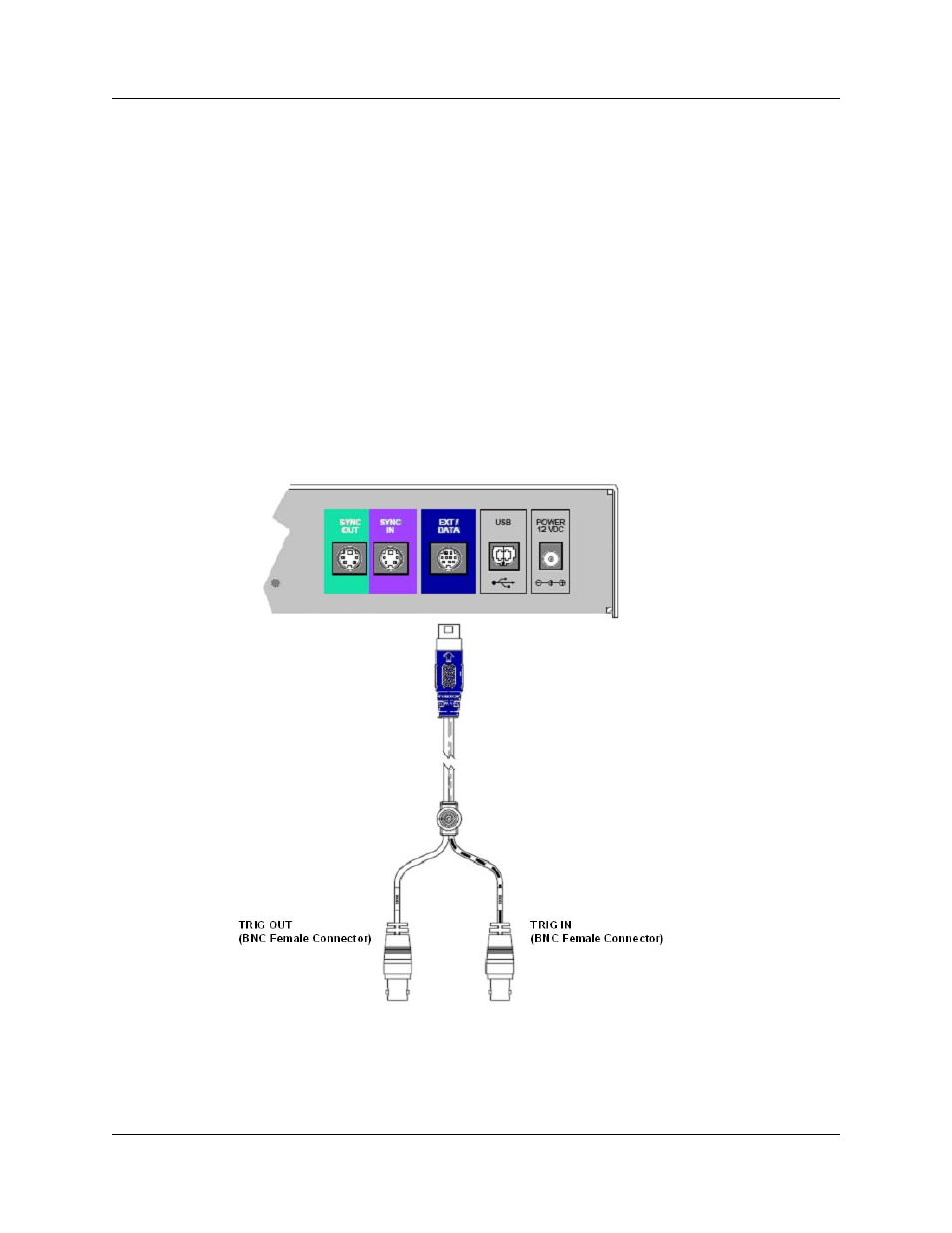 Chapter 11: setting up for recording, 1 external triggering setup, Chapter 11 setting up for recording | Figure 11.1 ext data connector and cable | Teledyne LeCroy UWBTracer User Manual User Manual | Page 183 / 334
