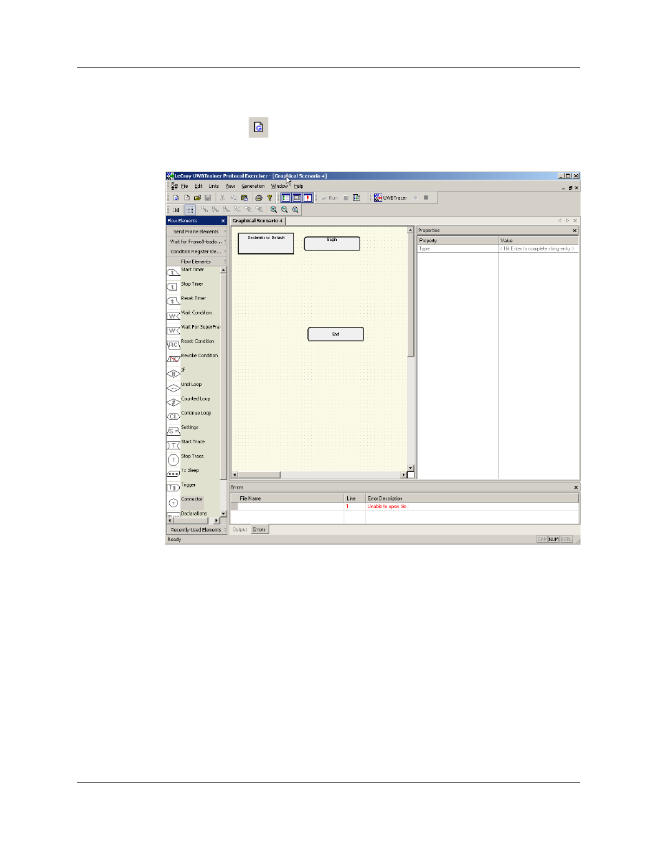 Figure 15.7 new graphical scenario | Teledyne LeCroy UWBTracer User Manual User Manual | Page 285 / 334