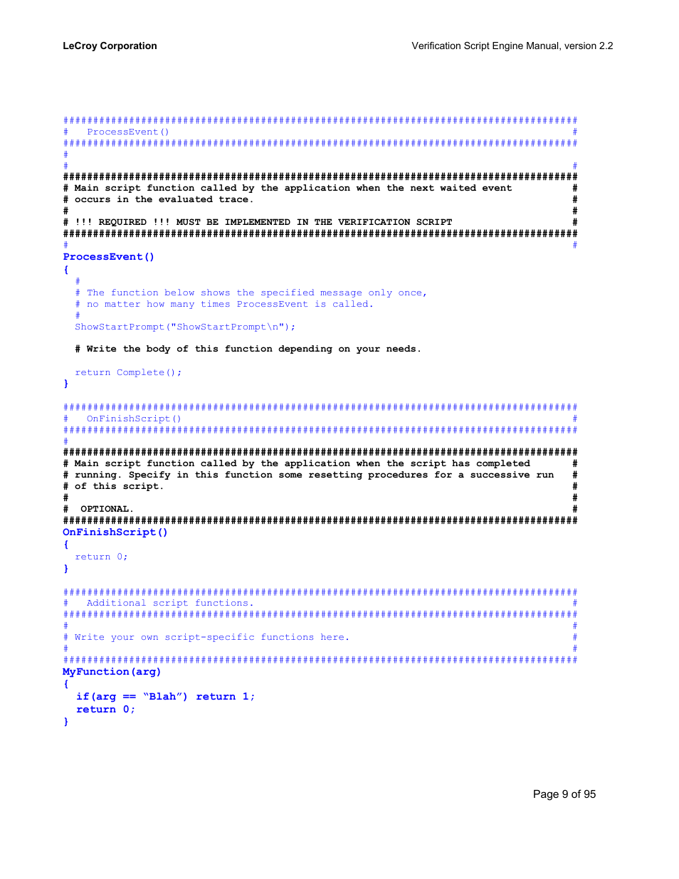 Teledyne LeCroy UWBTracer Verification Script Engine Manual User Manual | Page 9 / 95