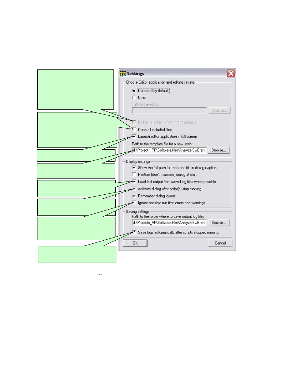 2 vse gui settings, Ettings | Teledyne LeCroy Verification Script Engine (VSE) Manual User Manual | Page 16 / 115