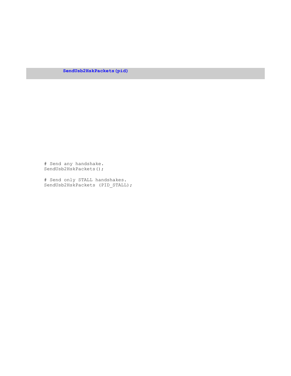 16 sendusb2hskpackets(), Ackets | Teledyne LeCroy Verification Script Engine (VSE) Manual User Manual | Page 53 / 115