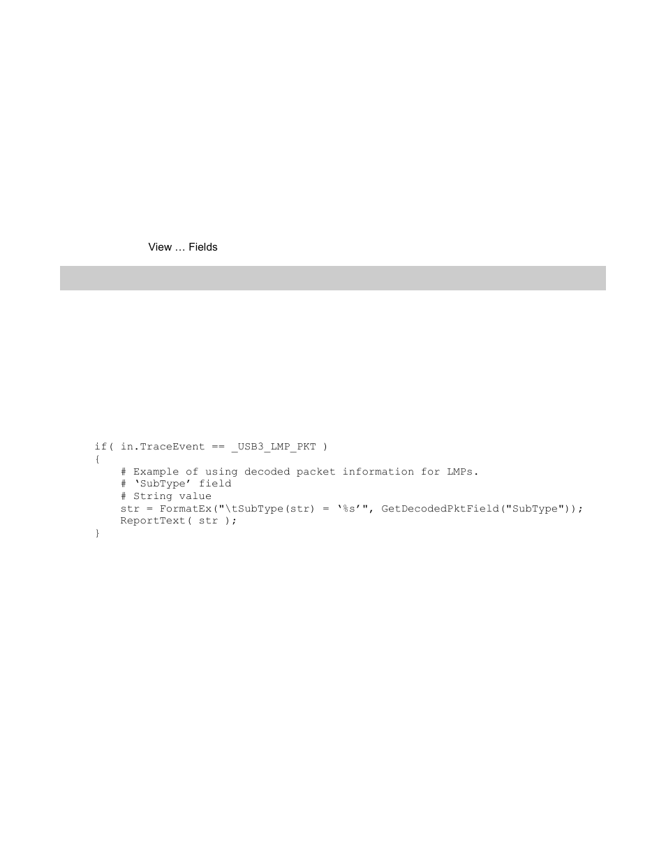 1 getdecodedpktfield(), Ecoded, Ield | Getdecodedpktfield | Teledyne LeCroy Verification Script Engine (VSE) Manual User Manual | Page 57 / 115