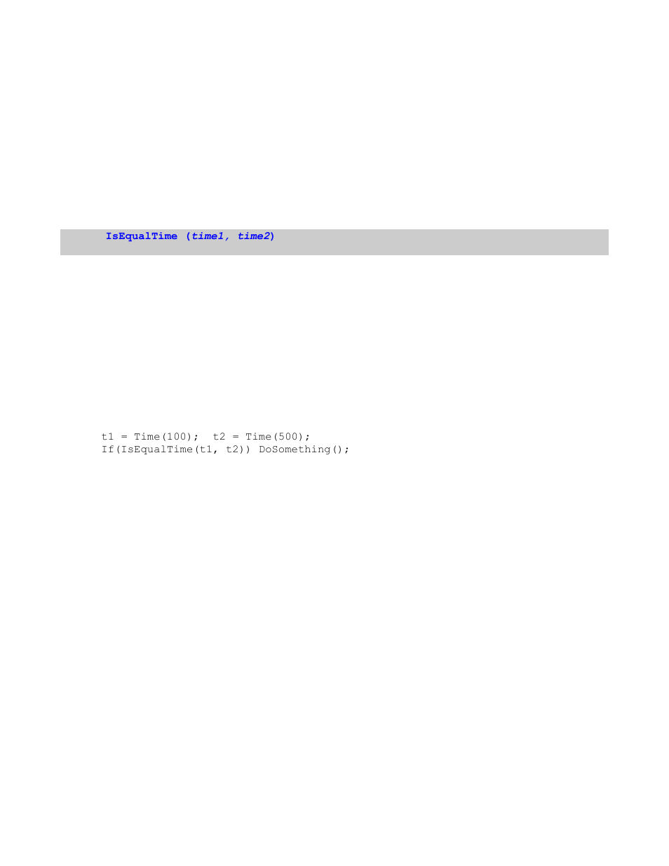 13 time logical functions, 1 isequaltime(), Time logical functions | Qual | Teledyne LeCroy Verification Script Engine (VSE) Manual User Manual | Page 70 / 115