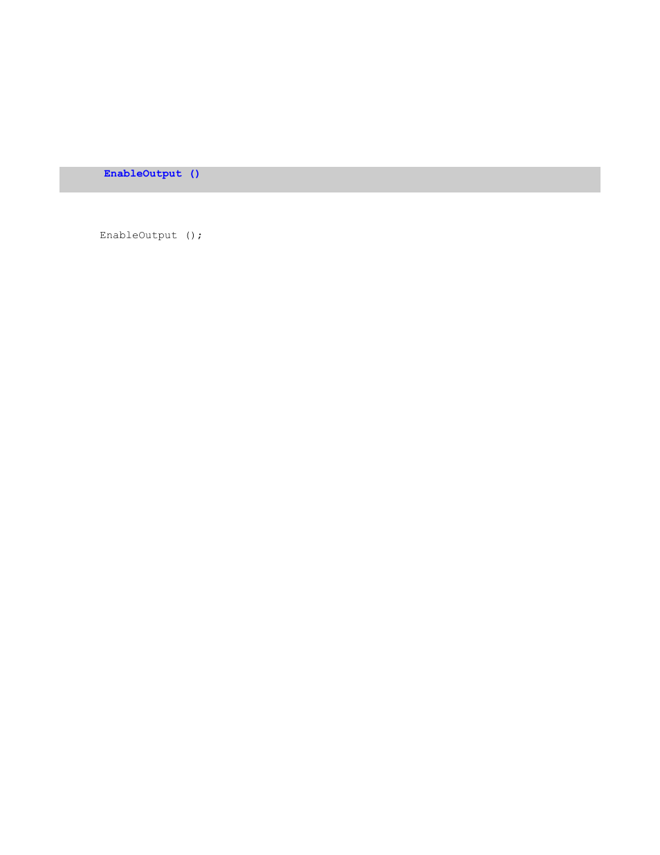 2 enableoutput(), Nable, Utput | Teledyne LeCroy Verification Script Engine (VSE) Manual User Manual | Page 76 / 115