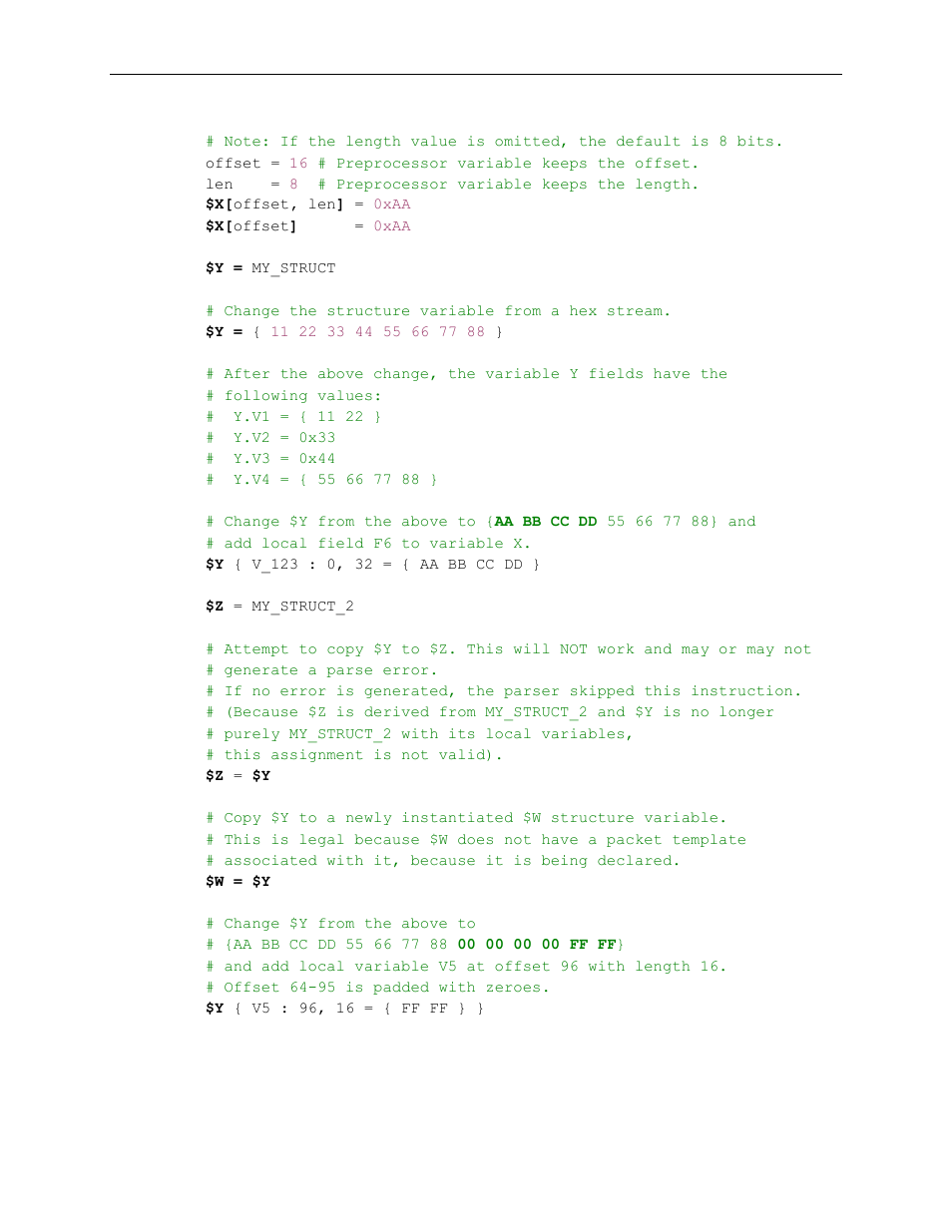 Teledyne LeCroy Voyager Exerciser Generation Script Language Manual User Manual | Page 107 / 167