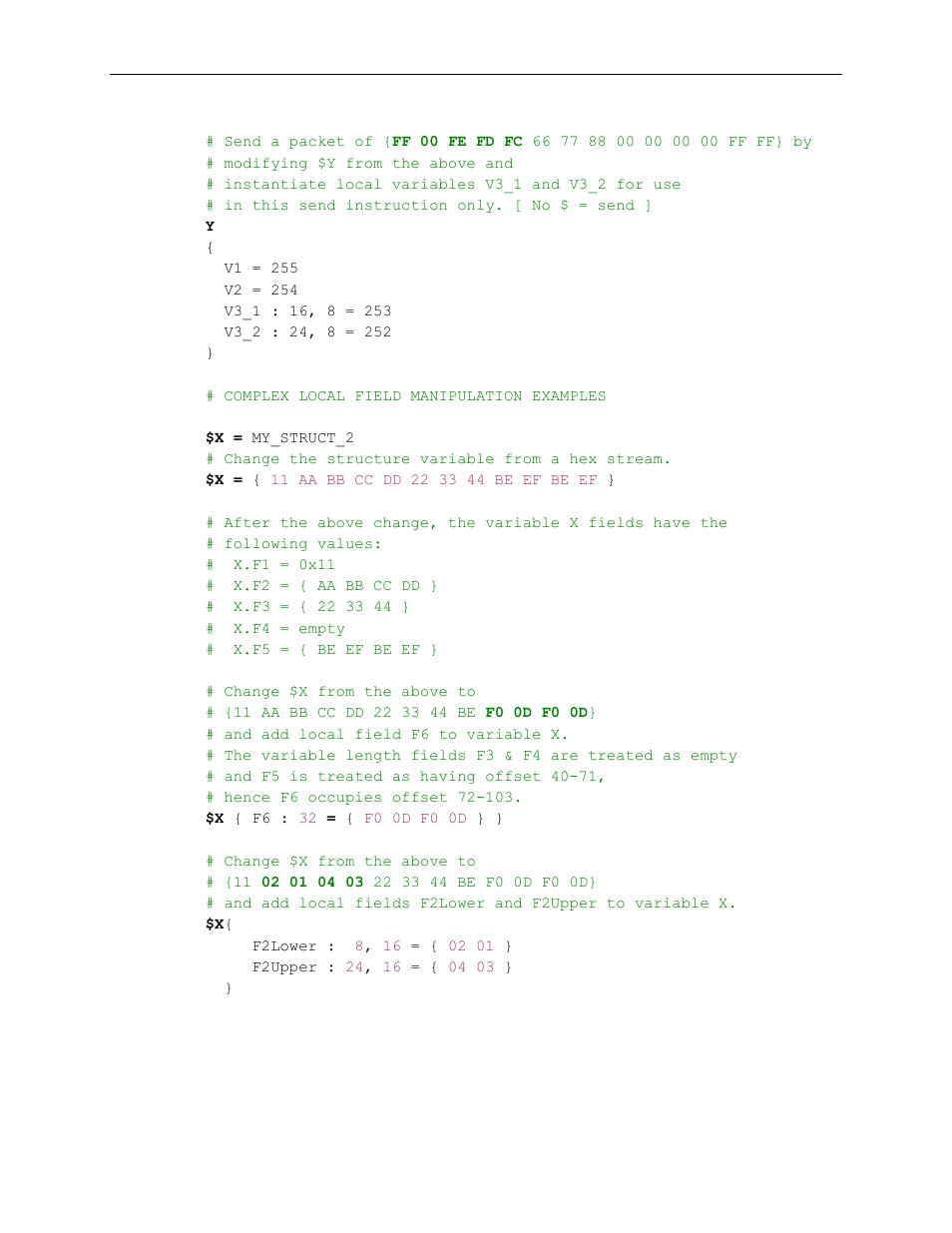 Teledyne LeCroy Voyager Exerciser Generation Script Language Manual User Manual | Page 108 / 167