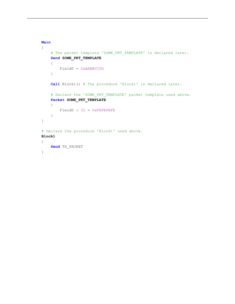 Teledyne LeCroy Voyager Exerciser Generation Script Language Manual User Manual | Page 122 / 167