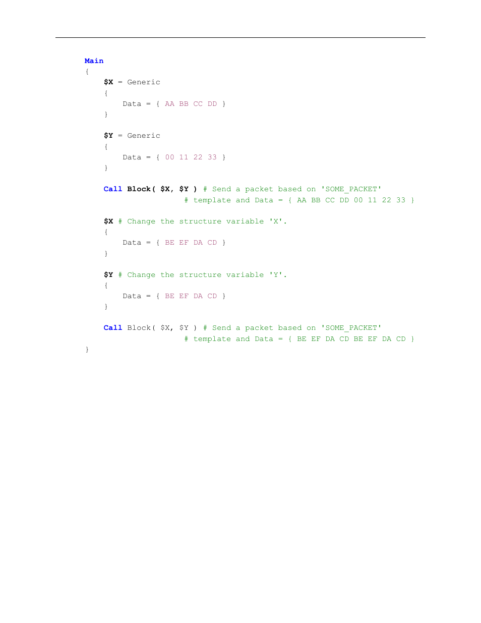 Teledyne LeCroy Voyager Exerciser Generation Script Language Manual User Manual | Page 128 / 167