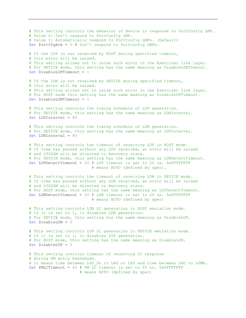 Teledyne LeCroy Voyager Exerciser Generation Script Language Manual User Manual | Page 143 / 167