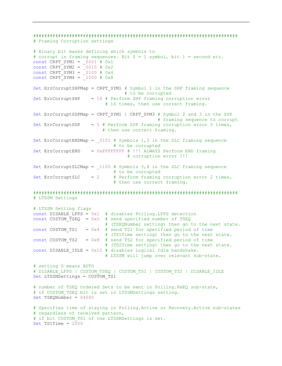 Teledyne LeCroy Voyager Exerciser Generation Script Language Manual User Manual | Page 145 / 167