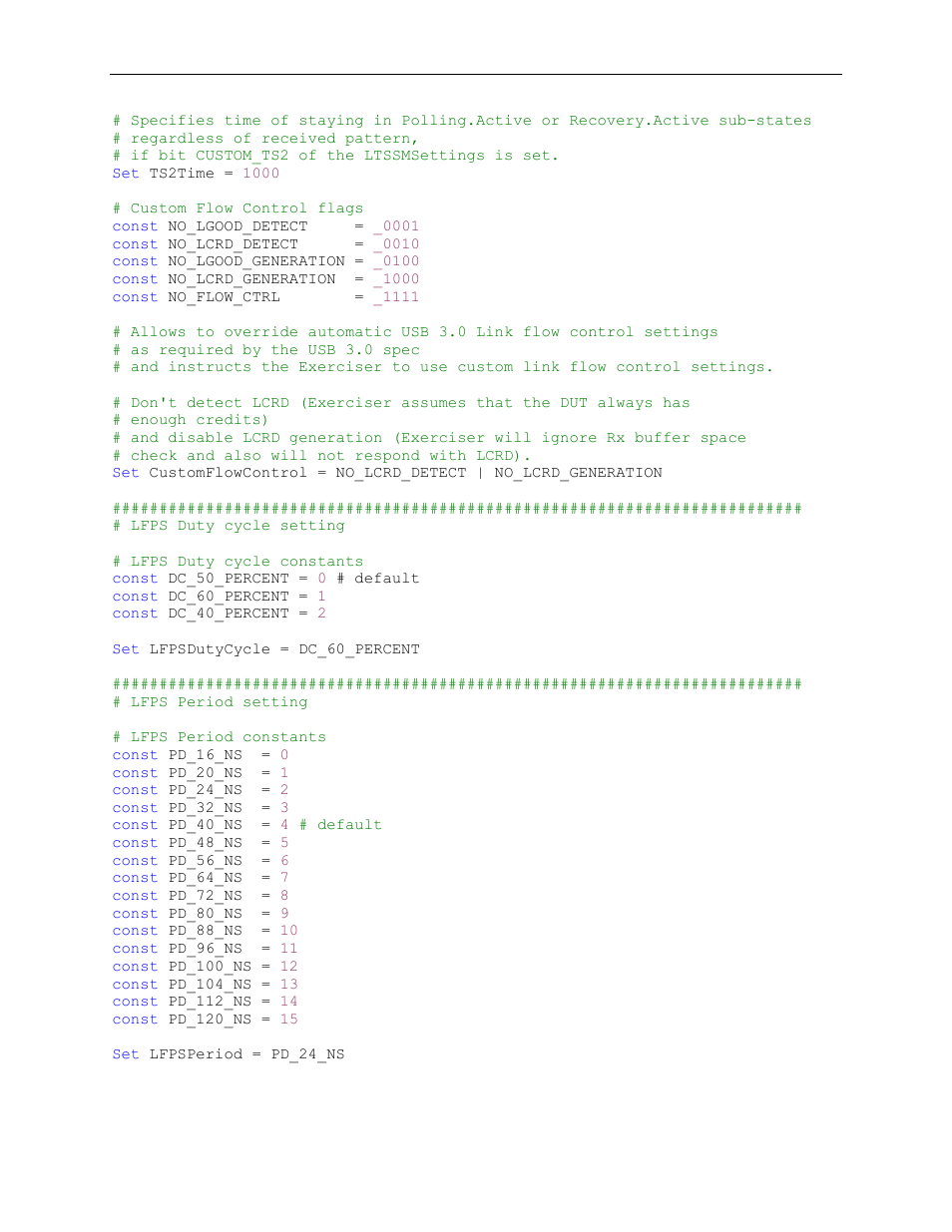 Teledyne LeCroy Voyager Exerciser Generation Script Language Manual User Manual | Page 146 / 167
