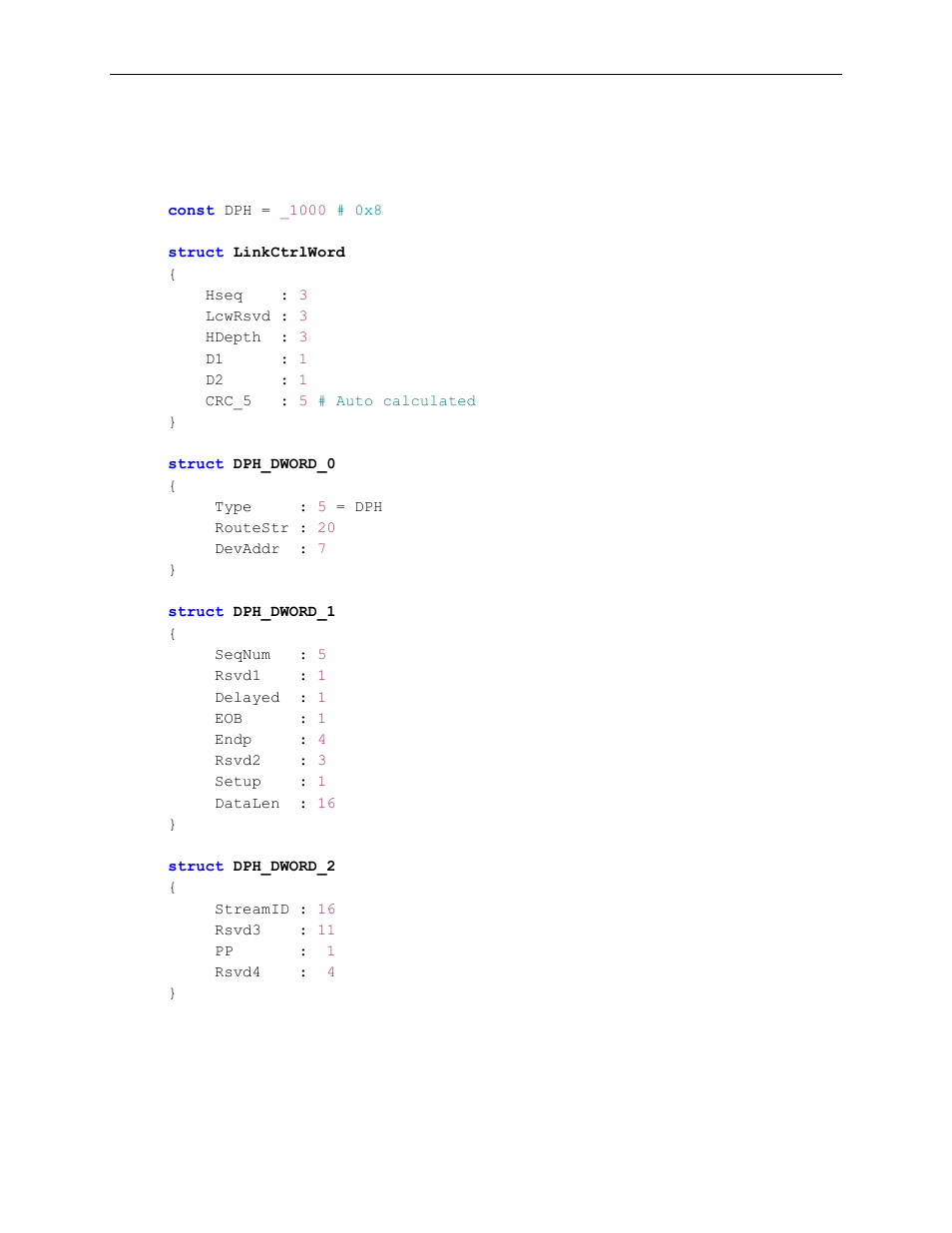 4 complex packet templates, Complex packet templates | Teledyne LeCroy Voyager Exerciser Generation Script Language Manual User Manual | Page 56 / 167