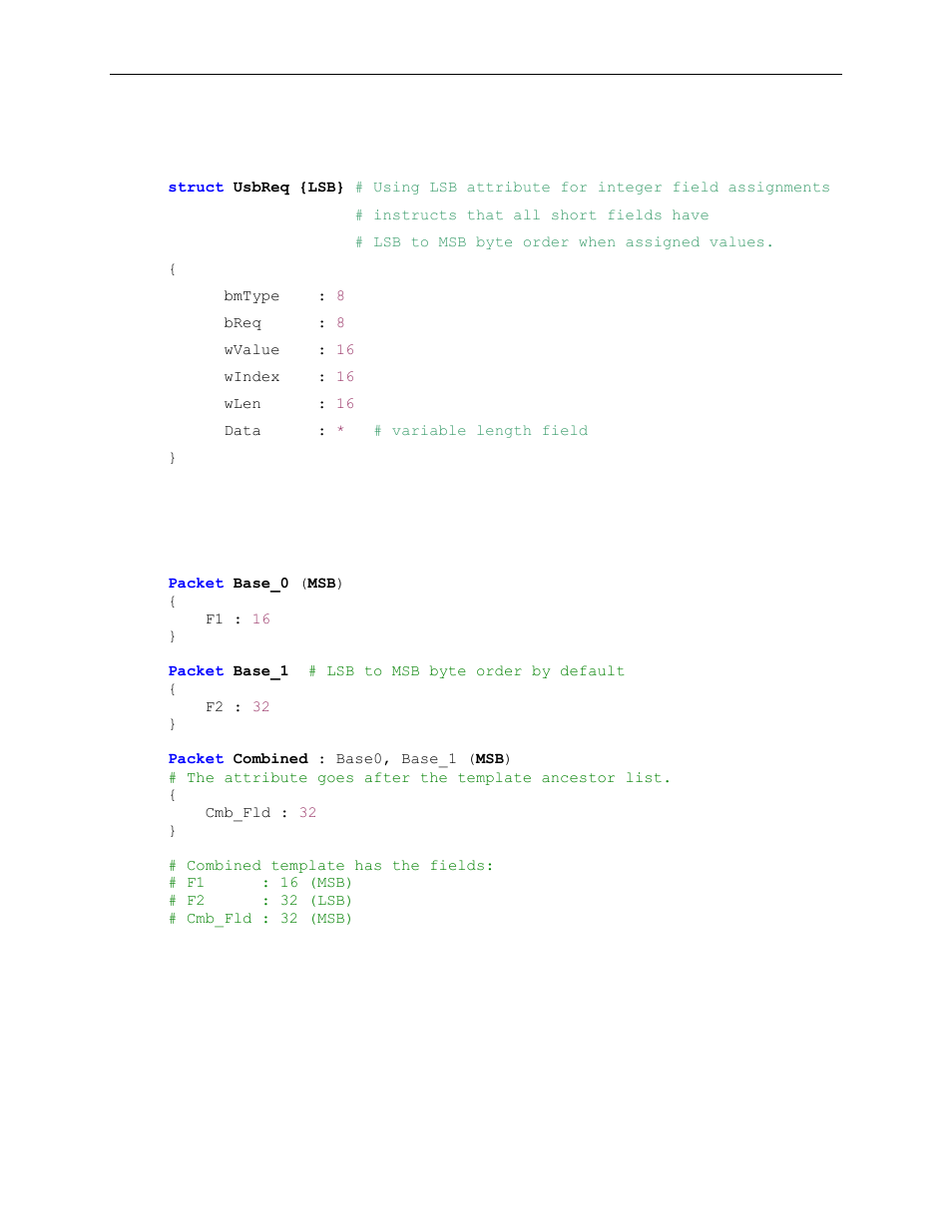 2 another example, Another example | Teledyne LeCroy Voyager Exerciser Generation Script Language Manual User Manual | Page 59 / 167