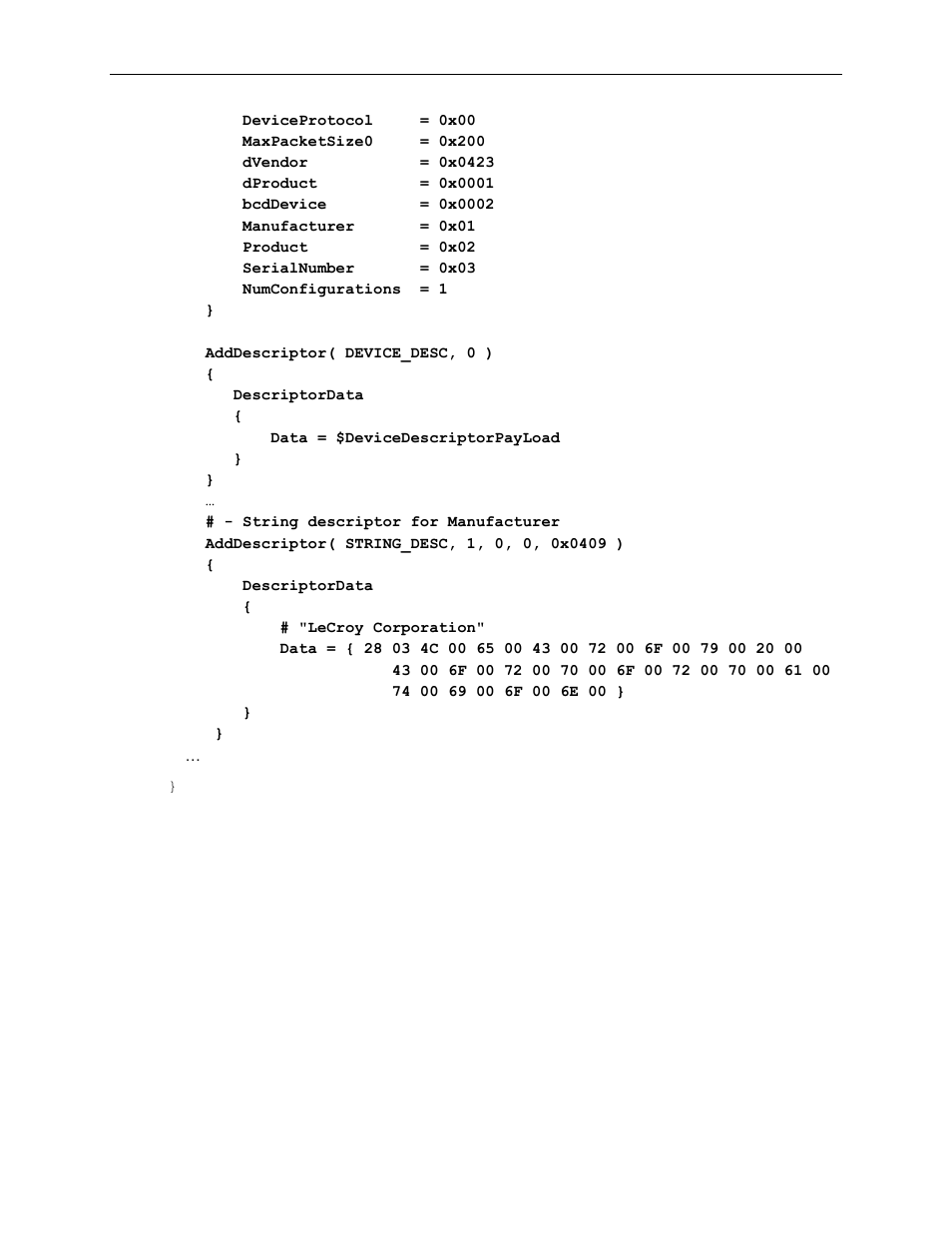 4 waitfordevicerequest instruction, Waitfordevicerequest instruction | Teledyne LeCroy Voyager Exerciser Generation Script Language Manual User Manual | Page 74 / 167