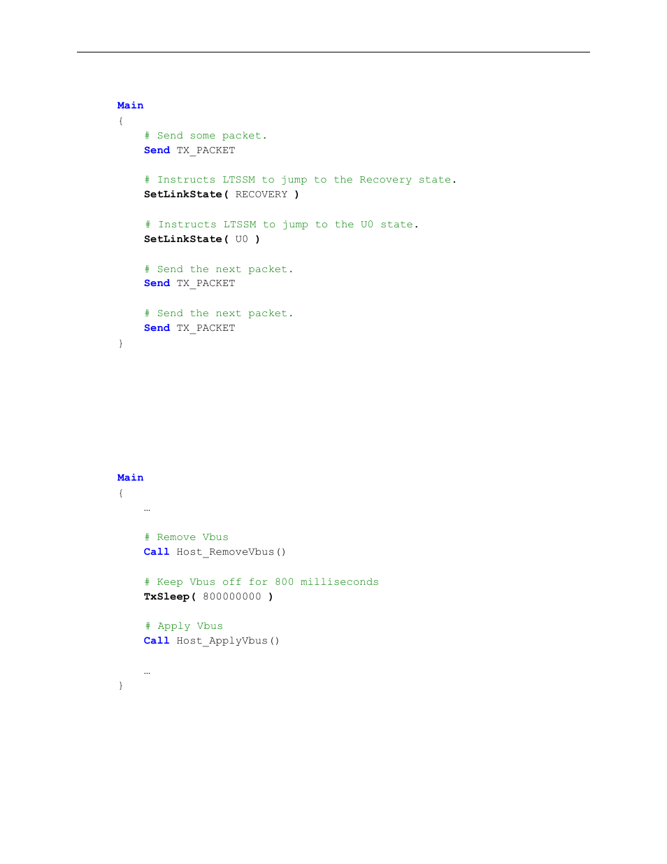 Teledyne LeCroy Voyager Exerciser Generation Script Language Manual User Manual | Page 87 / 167