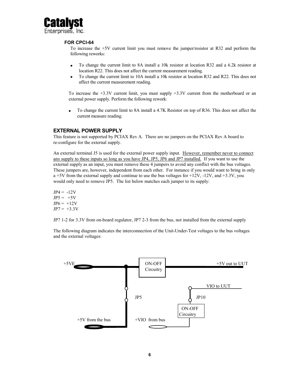 Teledyne LeCroy CPCI64 User Manual | Page 6 / 12