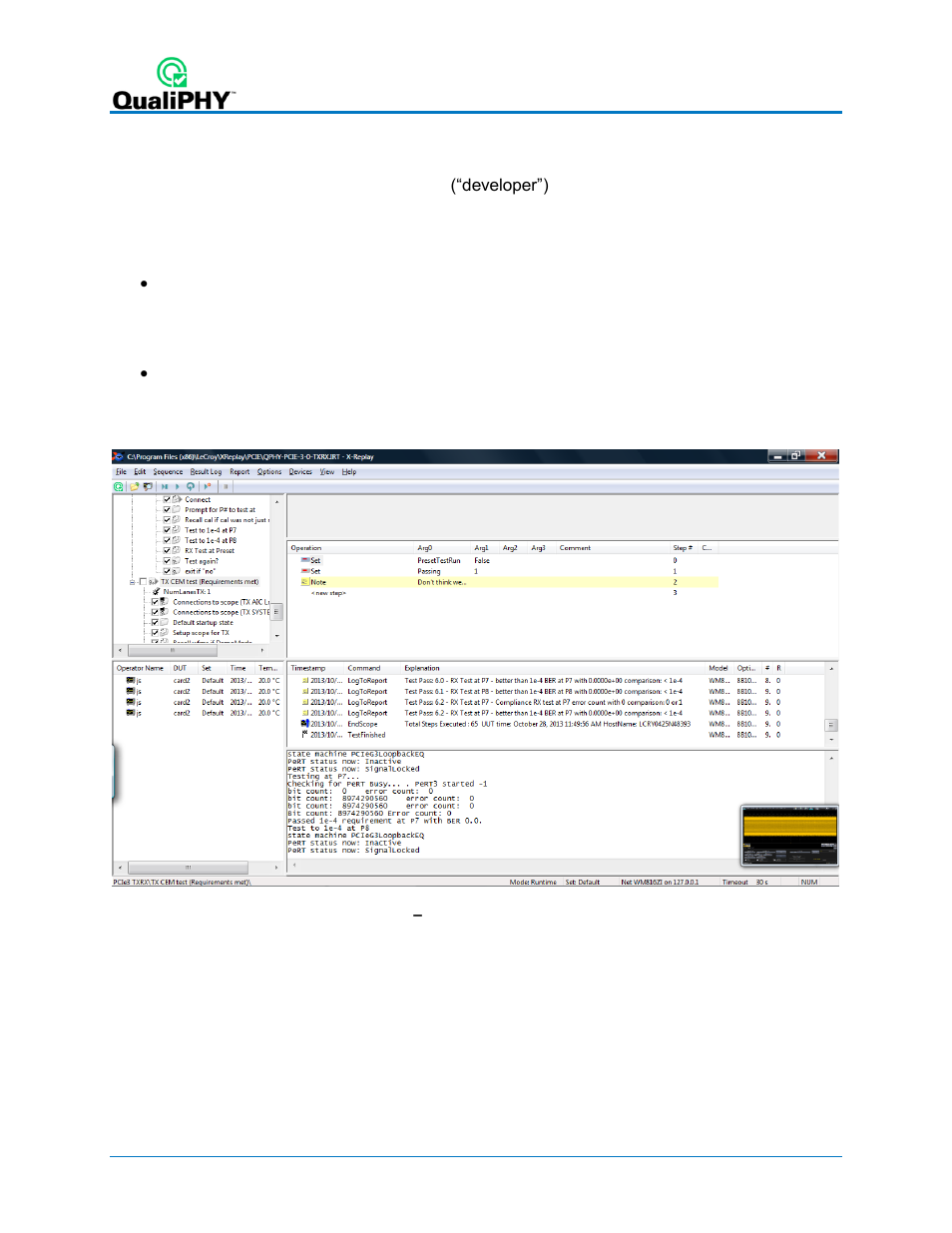 X-replay mode, Figure 5 – x-replay mode window | Teledyne LeCroy QPHY-PCIe3-Tx-Rx User Manual | Page 16 / 32