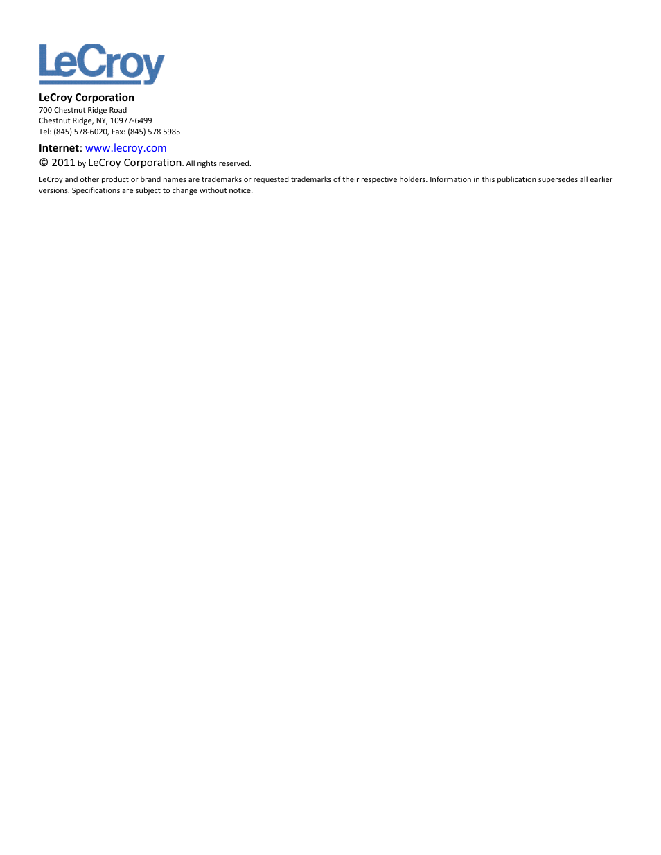 Docnum | Teledyne LeCroy Signal Integrity Studio User Manual | Page 2 / 14