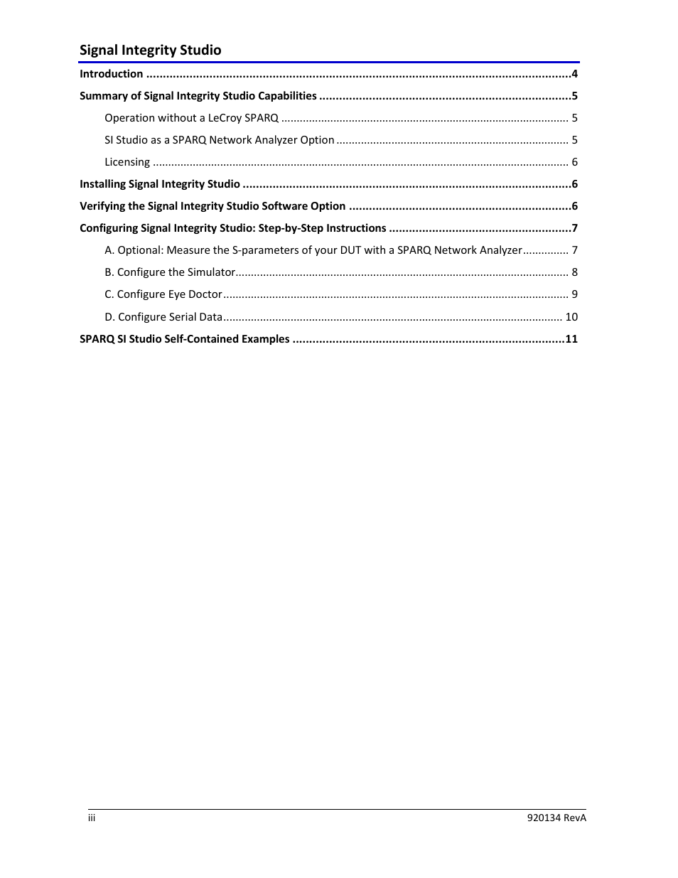 Teledyne LeCroy Signal Integrity Studio User Manual | Page 3 / 14