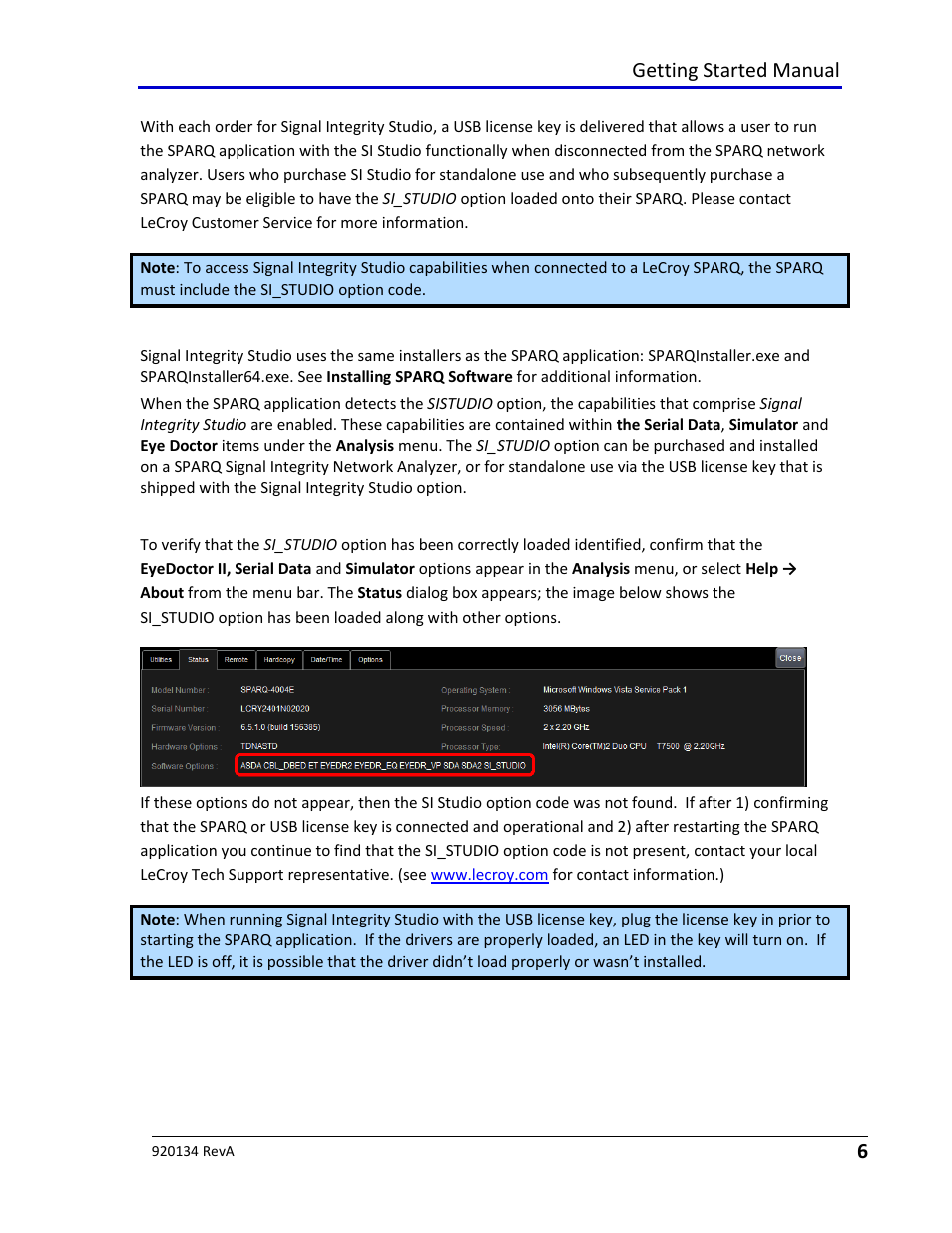 Licensing, Installing signal integrity studio | Teledyne LeCroy Signal Integrity Studio User Manual | Page 6 / 14