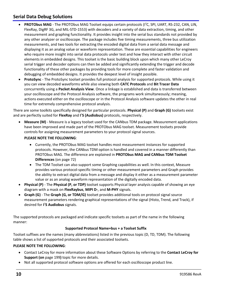 Compatibility, Serial data debug solutions 10 | Teledyne LeCroy Serial Data Debug Solutions User Manual | Page 10 / 204