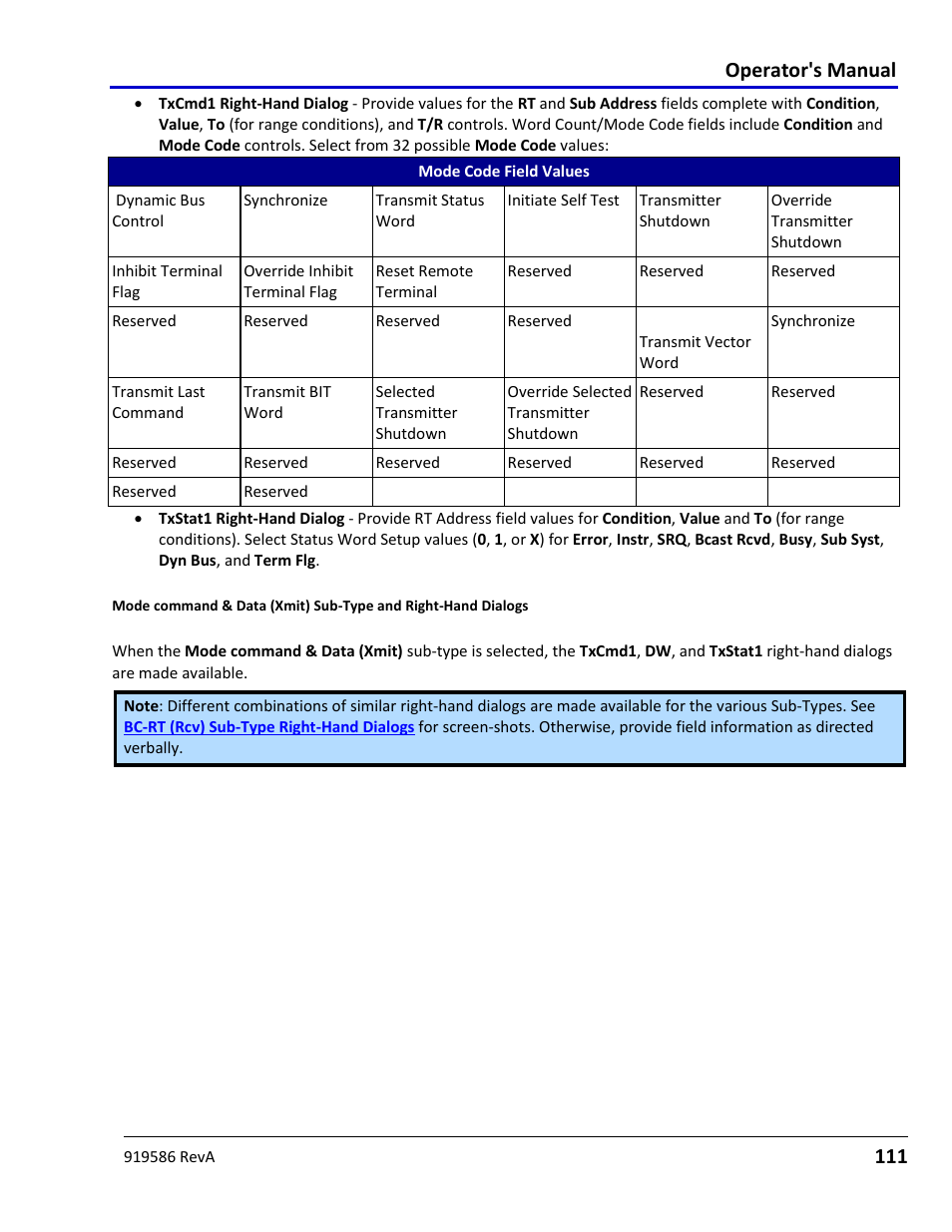 Operator's manual | Teledyne LeCroy Serial Data Debug Solutions User Manual | Page 111 / 204