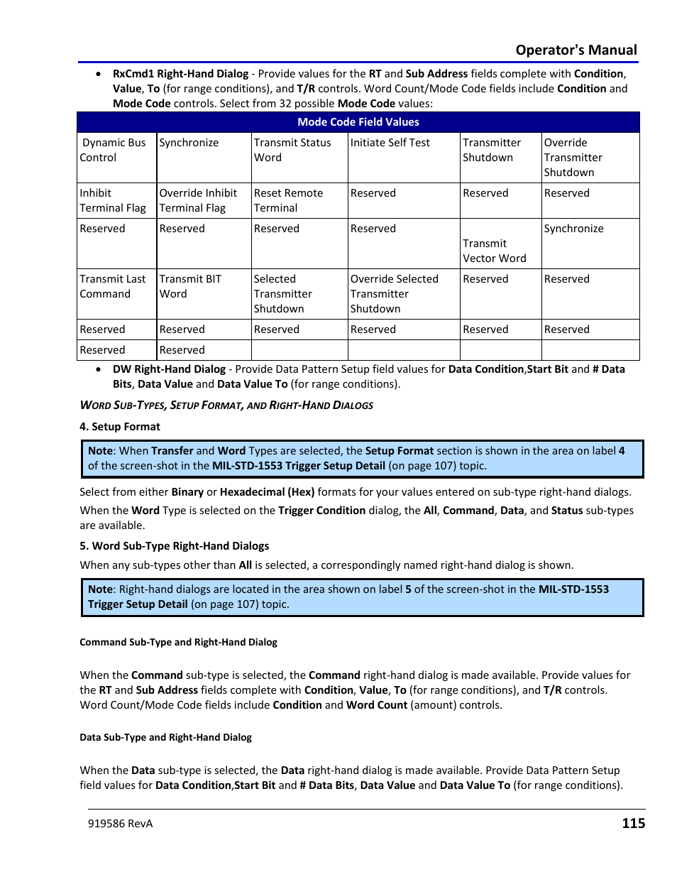 Operator's manual | Teledyne LeCroy Serial Data Debug Solutions User Manual | Page 115 / 204
