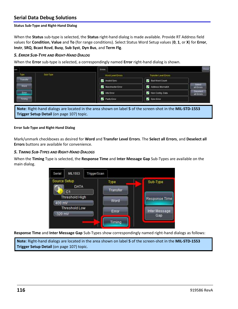 Serial data debug solutions 116 | Teledyne LeCroy Serial Data Debug Solutions User Manual | Page 116 / 204