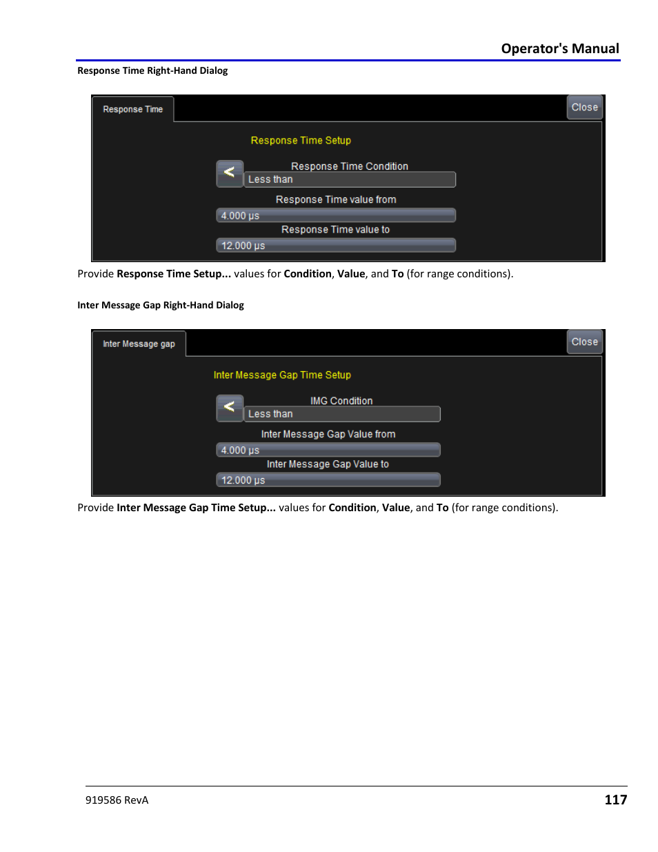 Operator's manual | Teledyne LeCroy Serial Data Debug Solutions User Manual | Page 117 / 204