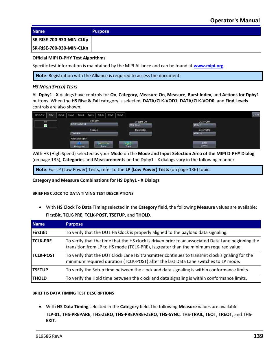 Operator's manual | Teledyne LeCroy Serial Data Debug Solutions User Manual | Page 139 / 204
