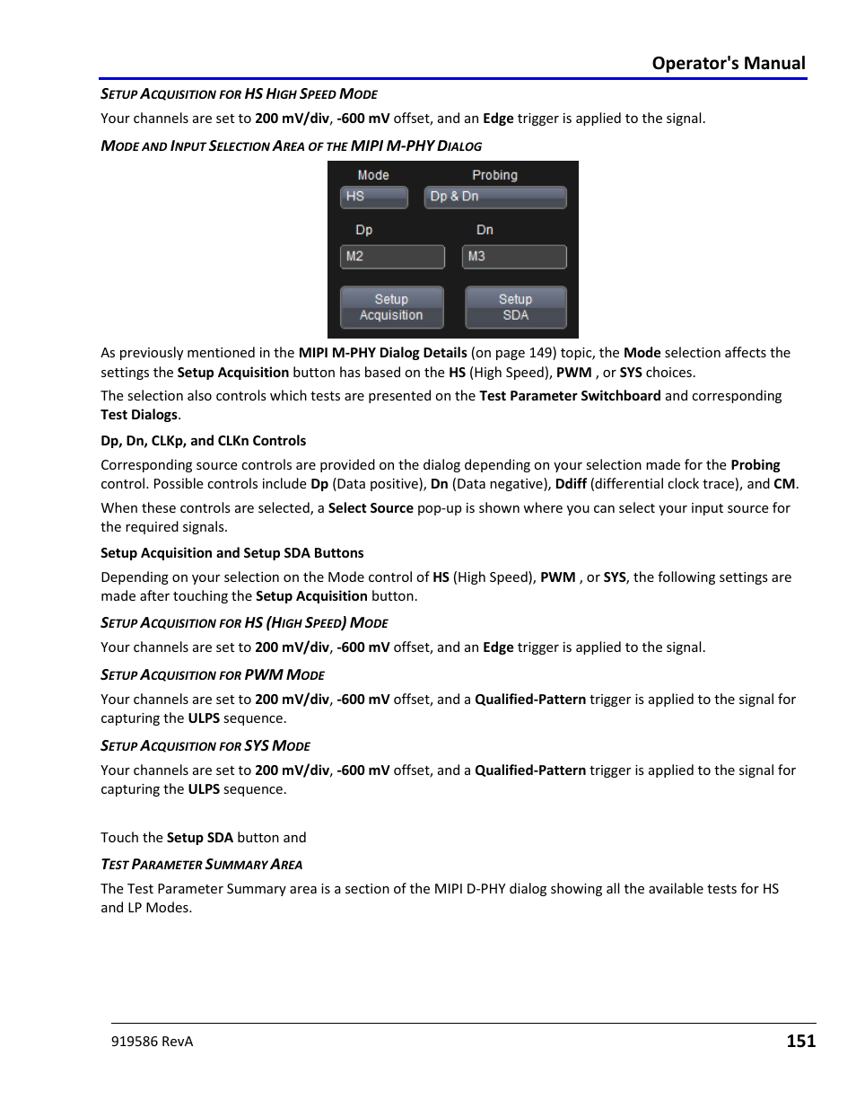Operator's manual | Teledyne LeCroy Serial Data Debug Solutions User Manual | Page 151 / 204