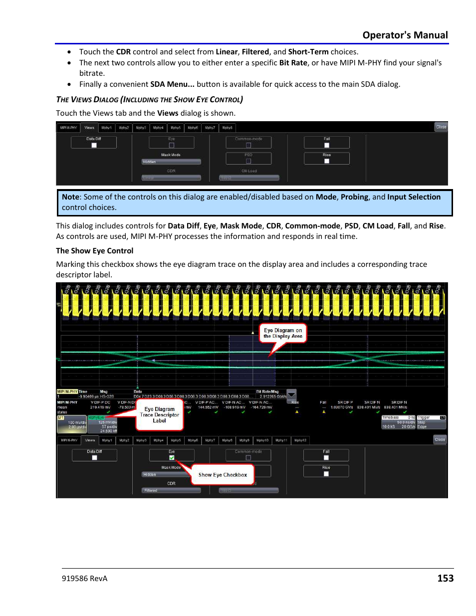 Operator's manual | Teledyne LeCroy Serial Data Debug Solutions User Manual | Page 153 / 204