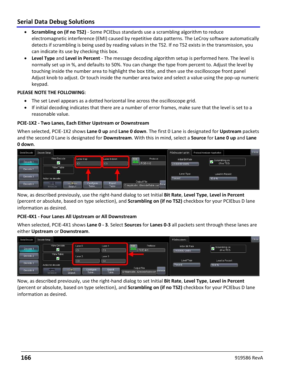 Serial data debug solutions 166 | Teledyne LeCroy Serial Data Debug Solutions User Manual | Page 166 / 204