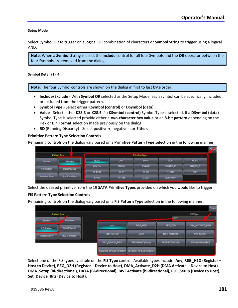 Operator's manual | Teledyne LeCroy Serial Data Debug Solutions User Manual | Page 181 / 204