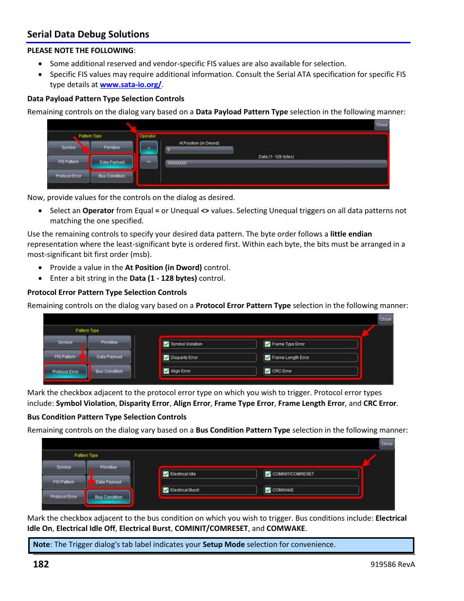 Serial data debug solutions 182 | Teledyne LeCroy Serial Data Debug Solutions User Manual | Page 182 / 204