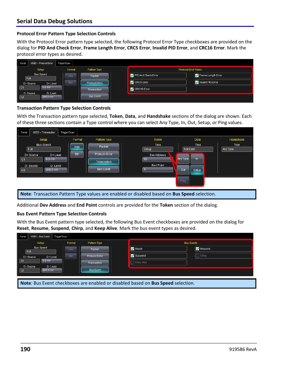 Using the usb3 option, Usb 3.0, Serial data debug solutions 190 | Teledyne LeCroy Serial Data Debug Solutions User Manual | Page 190 / 204