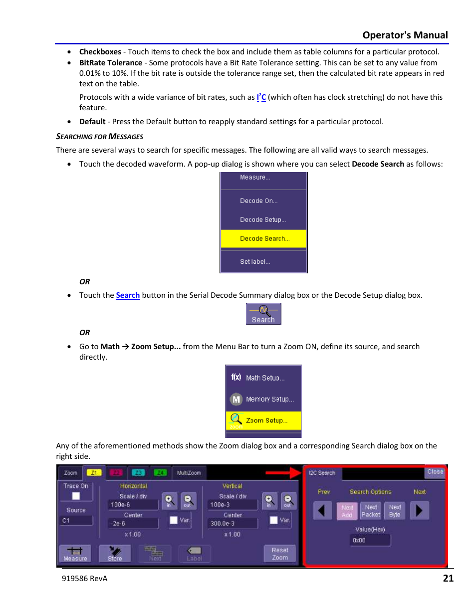 Operator's manual | Teledyne LeCroy Serial Data Debug Solutions User Manual | Page 21 / 204