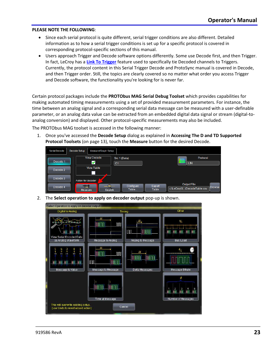 Teledyne LeCroy Serial Data Debug Solutions User Manual | Page 23 / 204