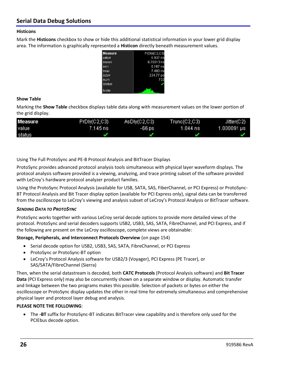 The protosync toolset, The protosync toolset overview, Serial data debug solutions 26 | Teledyne LeCroy Serial Data Debug Solutions User Manual | Page 26 / 204