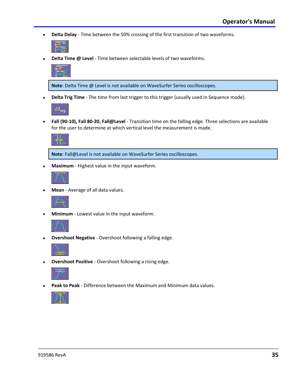 Operator's manual | Teledyne LeCroy Serial Data Debug Solutions User Manual | Page 35 / 204