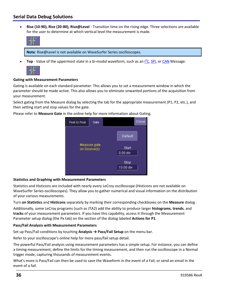 Serial data debug solutions 36 | Teledyne LeCroy Serial Data Debug Solutions User Manual | Page 36 / 204