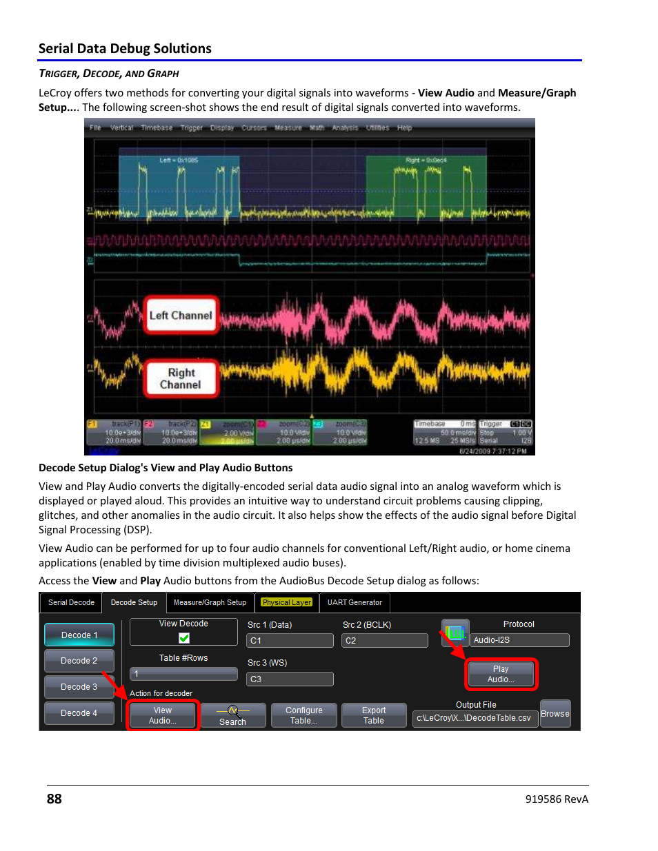 Serial data debug solutions 88 | Teledyne LeCroy Serial Data Debug Solutions User Manual | Page 88 / 204