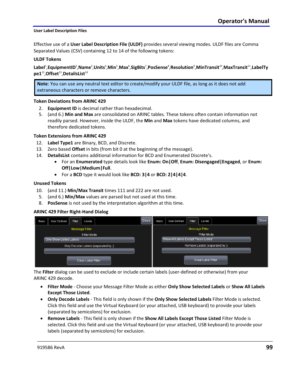 Operator's manual | Teledyne LeCroy Serial Data Debug Solutions User Manual | Page 99 / 204