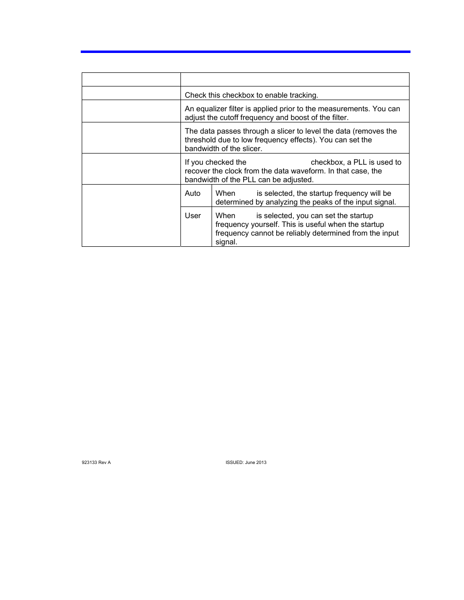 Equalizer and pll dialog, Aorm software package | Teledyne LeCroy AORM - Advanced Optical Recording Measurements User Manual | Page 19 / 125