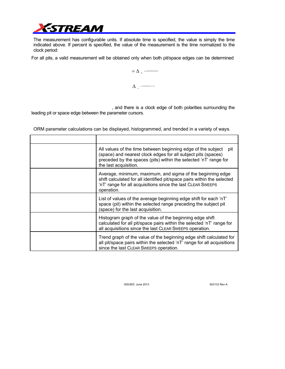 Display options | Teledyne LeCroy AORM - Advanced Optical Recording Measurements User Manual | Page 38 / 125