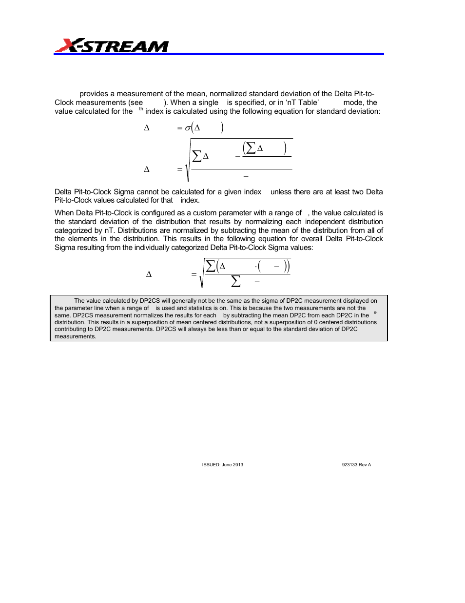 Dp2cs, Delta pit to clock sigma, Description | Teledyne LeCroy AORM - Advanced Optical Recording Measurements User Manual | Page 52 / 125