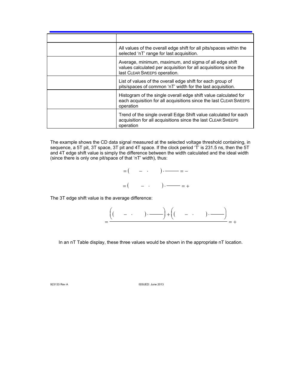 Example, Aorm software package | Teledyne LeCroy AORM - Advanced Optical Recording Measurements User Manual | Page 55 / 125