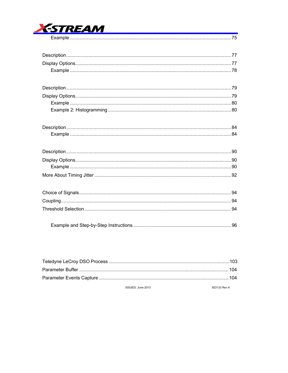 Teledyne LeCroy AORM - Advanced Optical Recording Measurements User Manual | Page 6 / 125