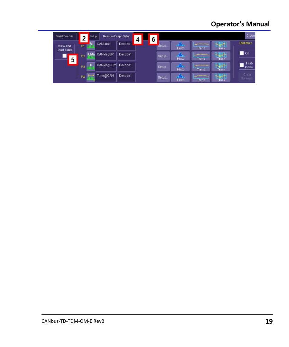 Operator's manual | Teledyne LeCroy CANbus TD and CANbus TDM - Operators Manual User Manual | Page 19 / 69
